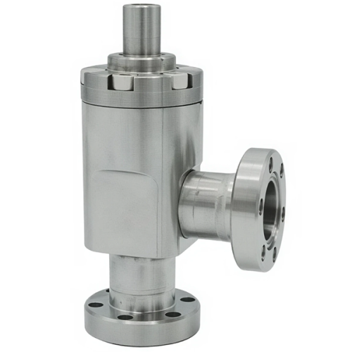 UHV Angle Valve DN 16 CF, SS/Cu