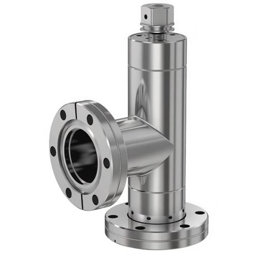 UHV Angle Valve DN 40 CF, SS/Cu