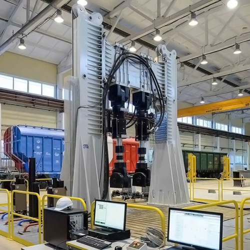 Система испытания рам тележек