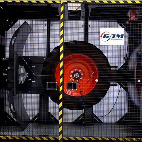 Стенд испытаний на износ крупногабаритных шин