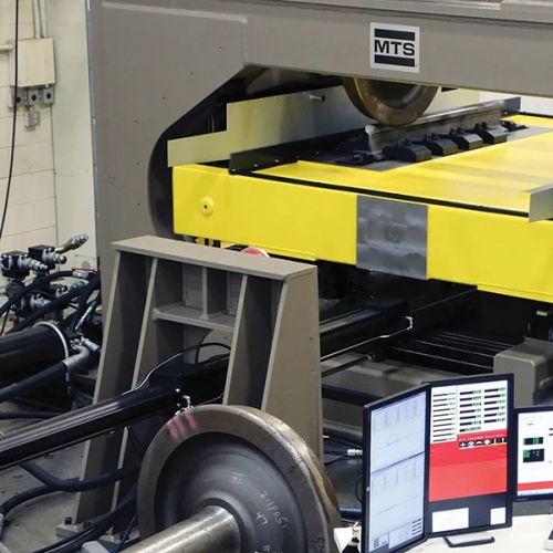 Имитация износа железнодорожного подвижного состава